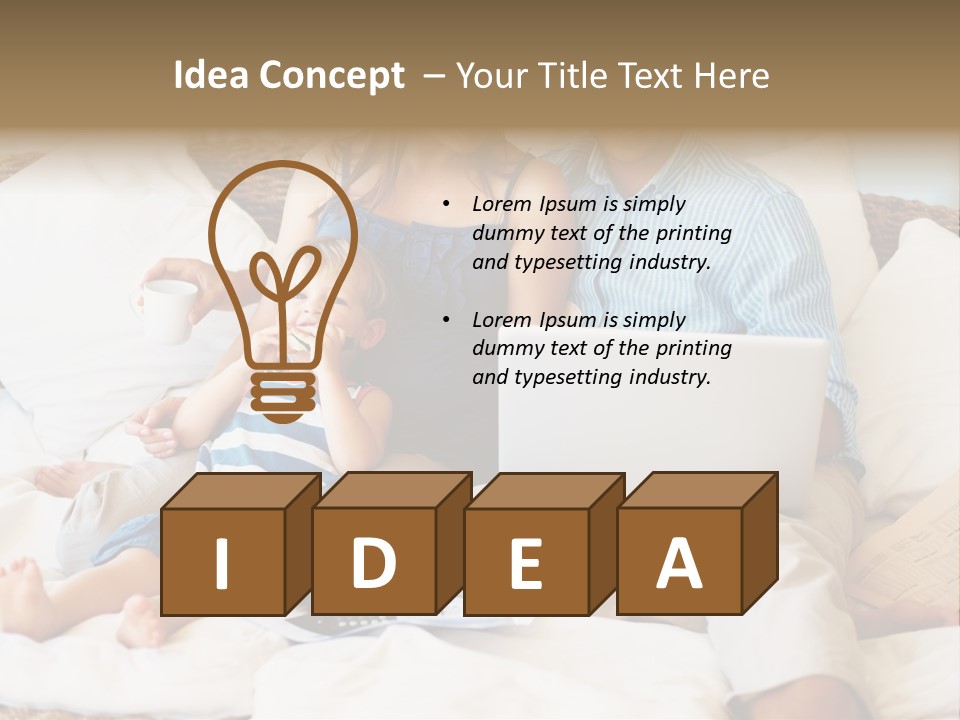 Pure Tropical Relax PowerPoint Template