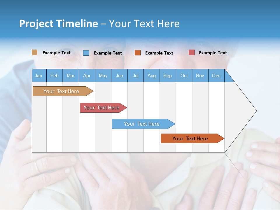 Calmness Simplicity Line PowerPoint Template