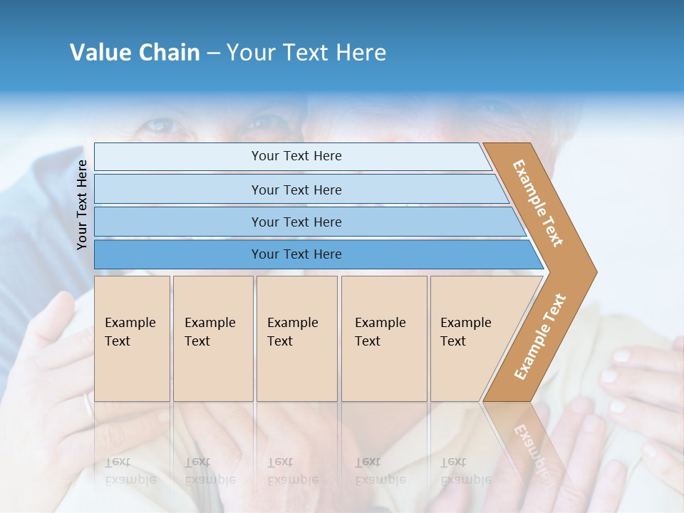Calmness Simplicity Line PowerPoint Template