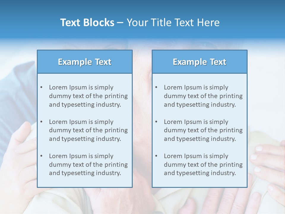 Calmness Simplicity Line PowerPoint Template