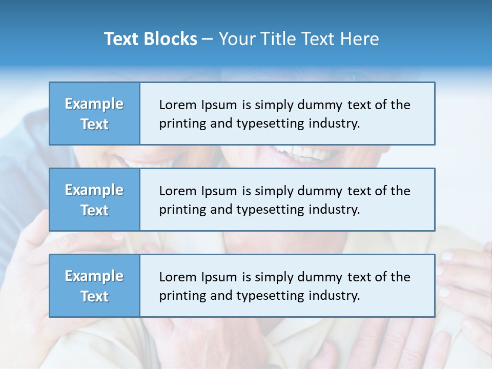 Calmness Simplicity Line PowerPoint Template