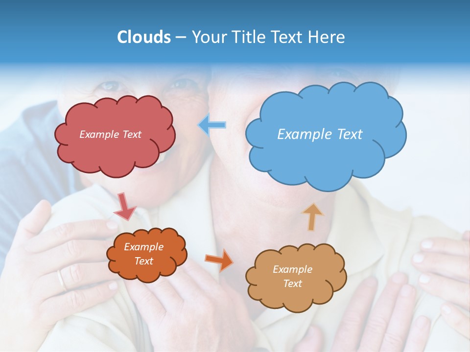 Calmness Simplicity Line PowerPoint Template