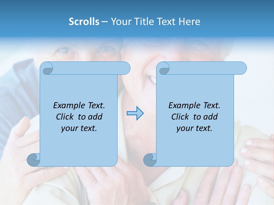 Calmness Simplicity Line PowerPoint Template