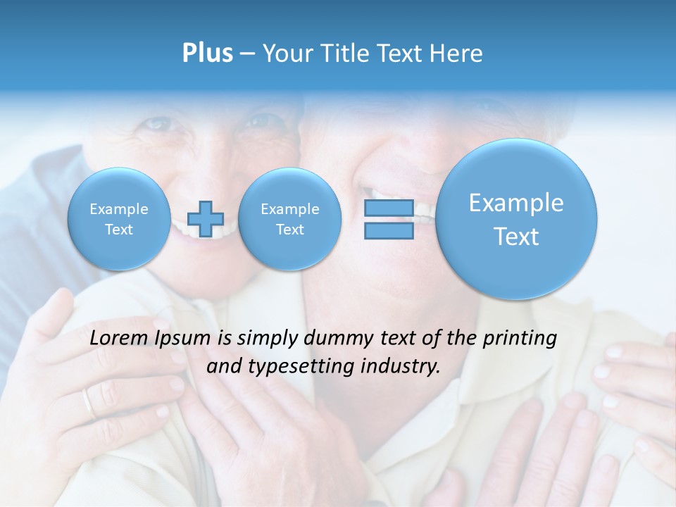 Calmness Simplicity Line PowerPoint Template