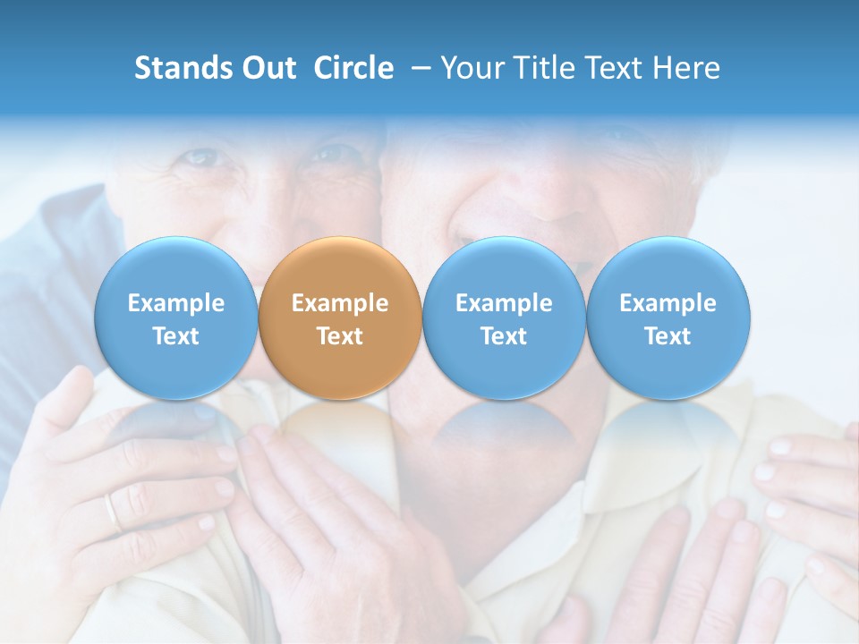 Calmness Simplicity Line PowerPoint Template