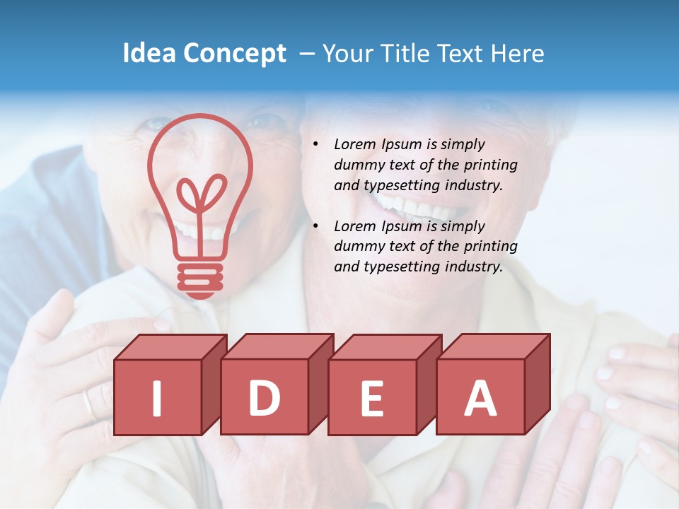 Calmness Simplicity Line PowerPoint Template