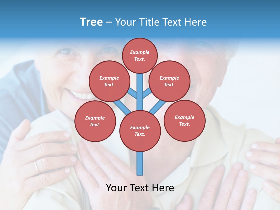 Calmness Simplicity Line PowerPoint Template