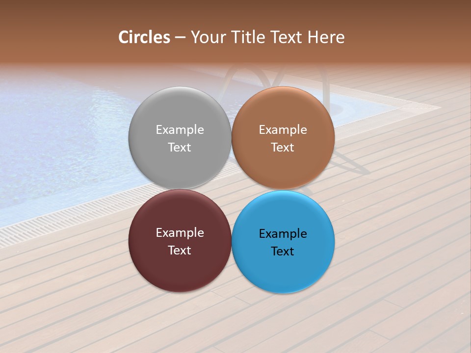 Deck Cement Tranquil PowerPoint Template