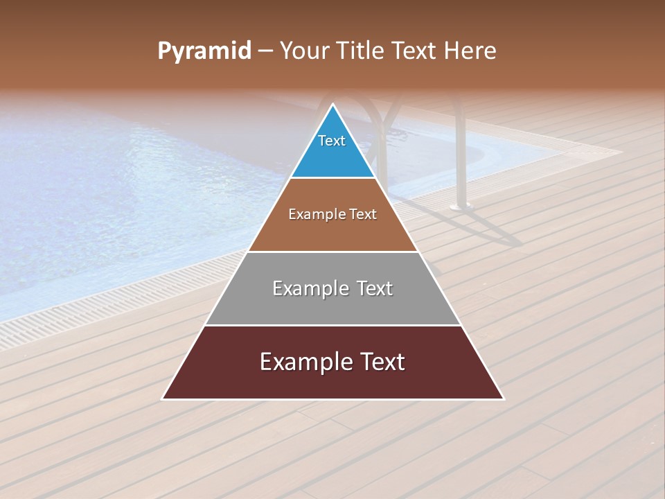Deck Cement Tranquil PowerPoint Template