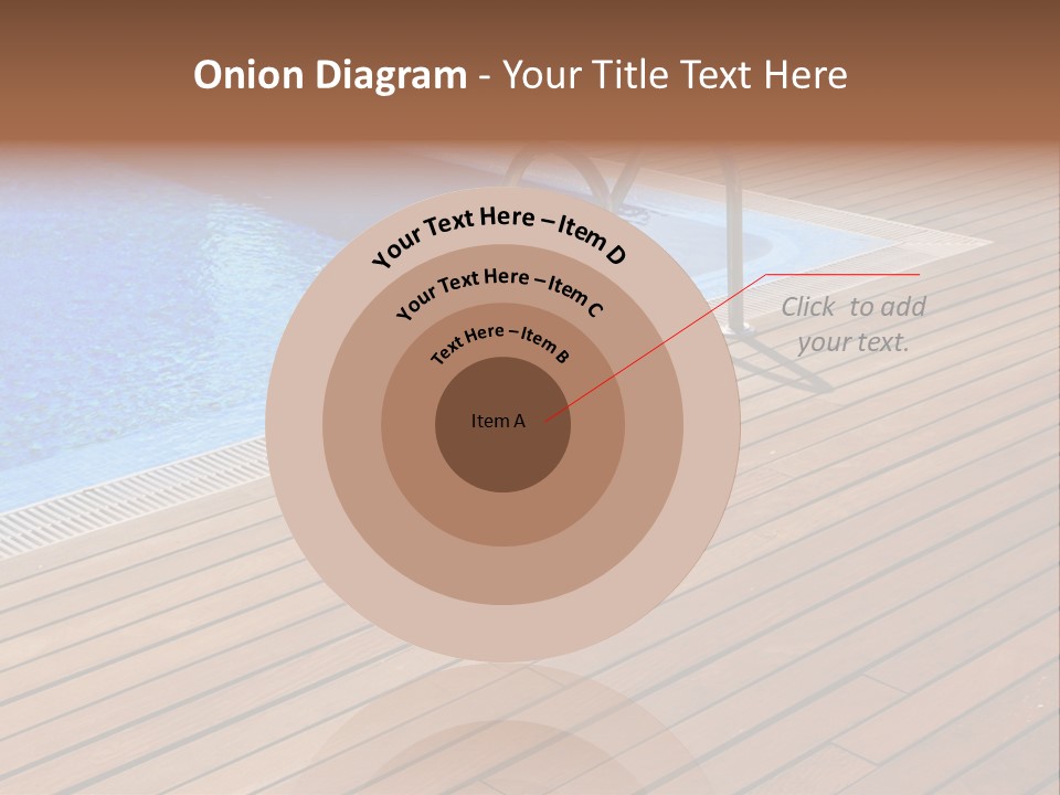 Deck Cement Tranquil PowerPoint Template