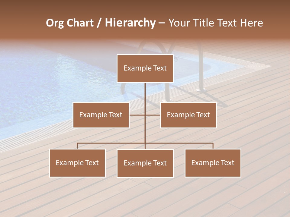 Deck Cement Tranquil PowerPoint Template
