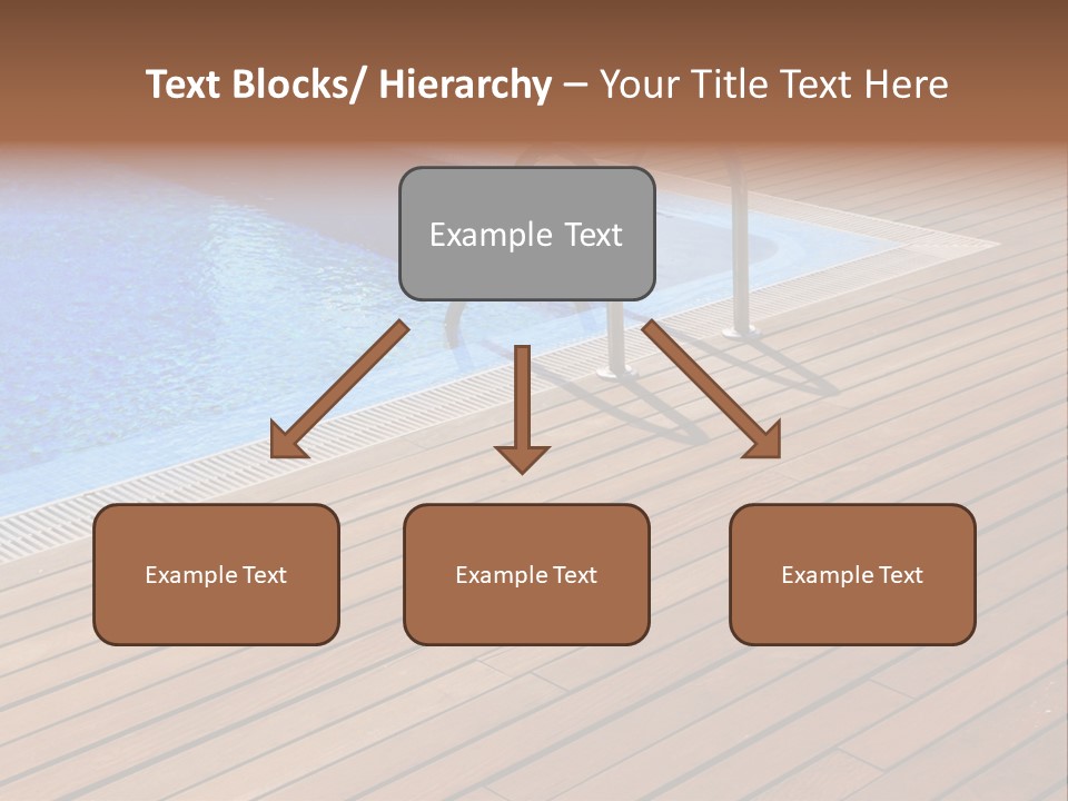 Deck Cement Tranquil PowerPoint Template