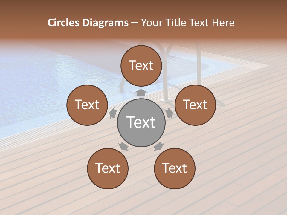 Deck Cement Tranquil PowerPoint Template