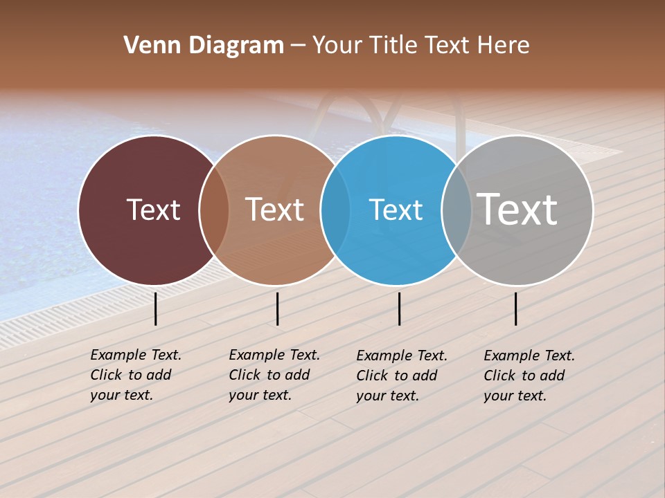 Deck Cement Tranquil PowerPoint Template
