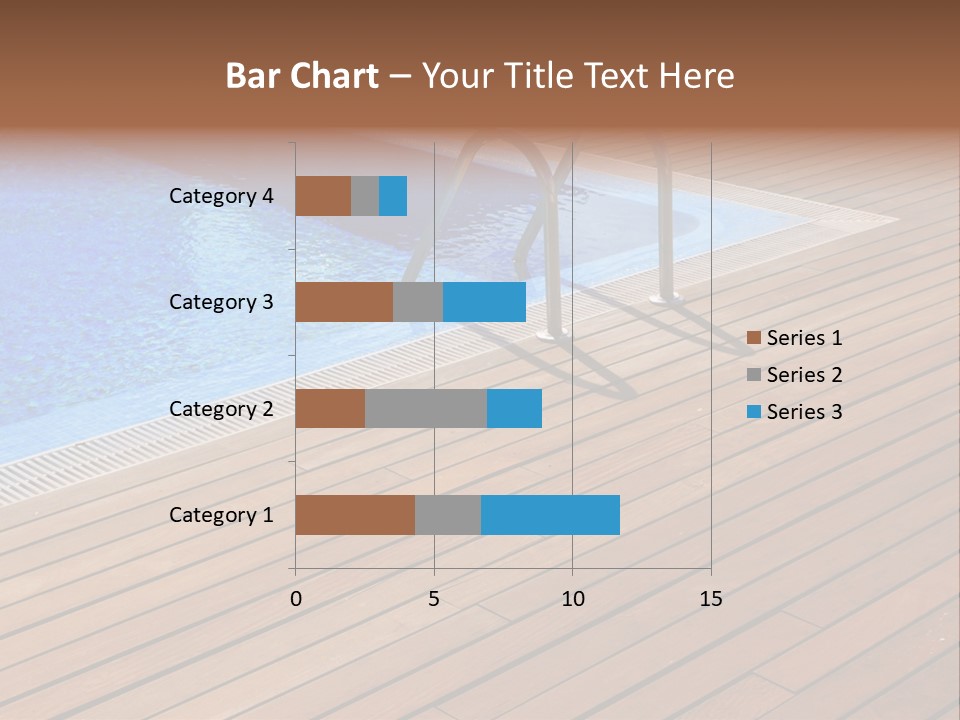Deck Cement Tranquil PowerPoint Template