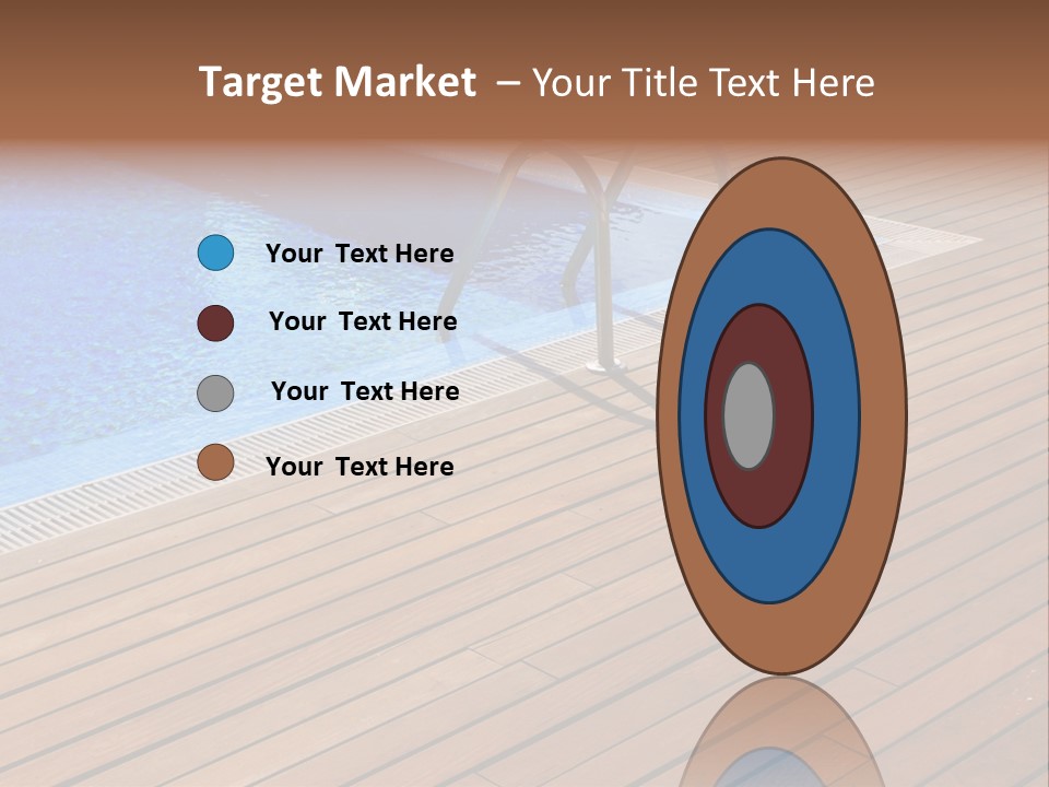 Deck Cement Tranquil PowerPoint Template