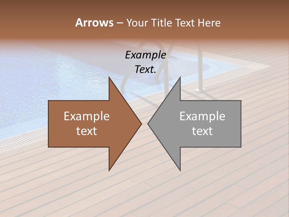 Deck Cement Tranquil PowerPoint Template