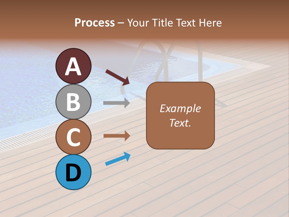 Deck Cement Tranquil PowerPoint Template