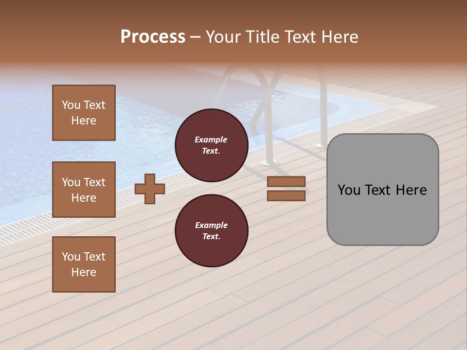 Deck Cement Tranquil PowerPoint Template