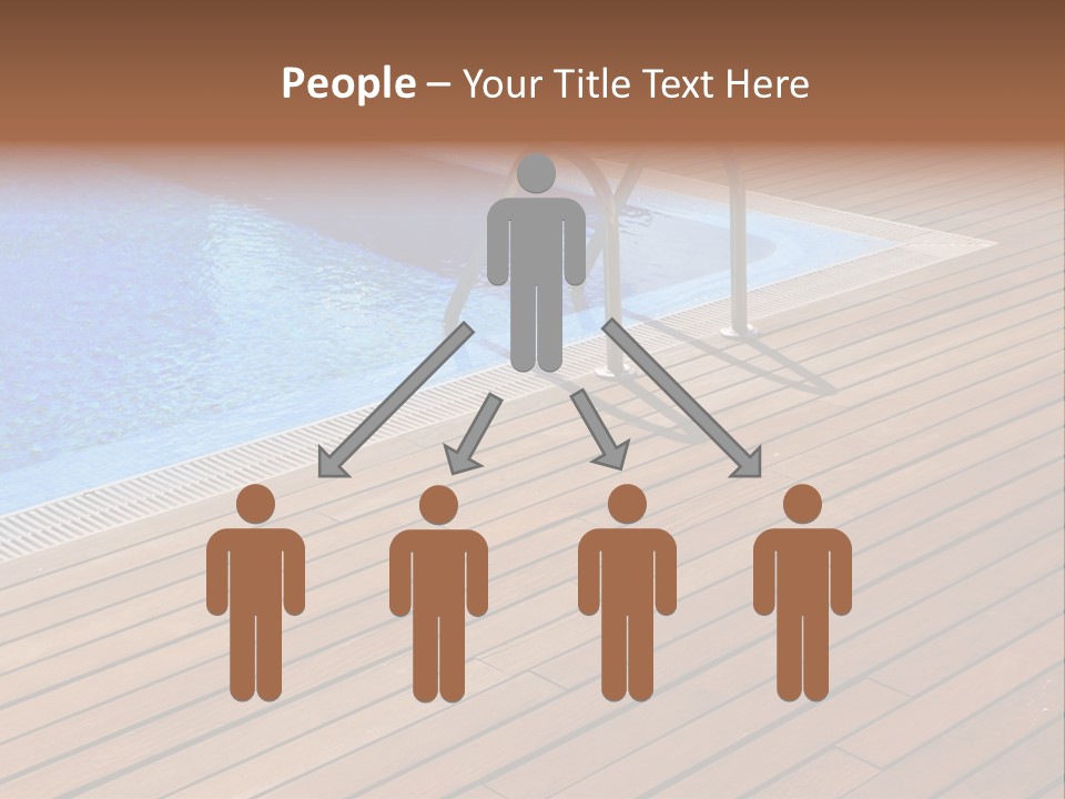 Deck Cement Tranquil PowerPoint Template