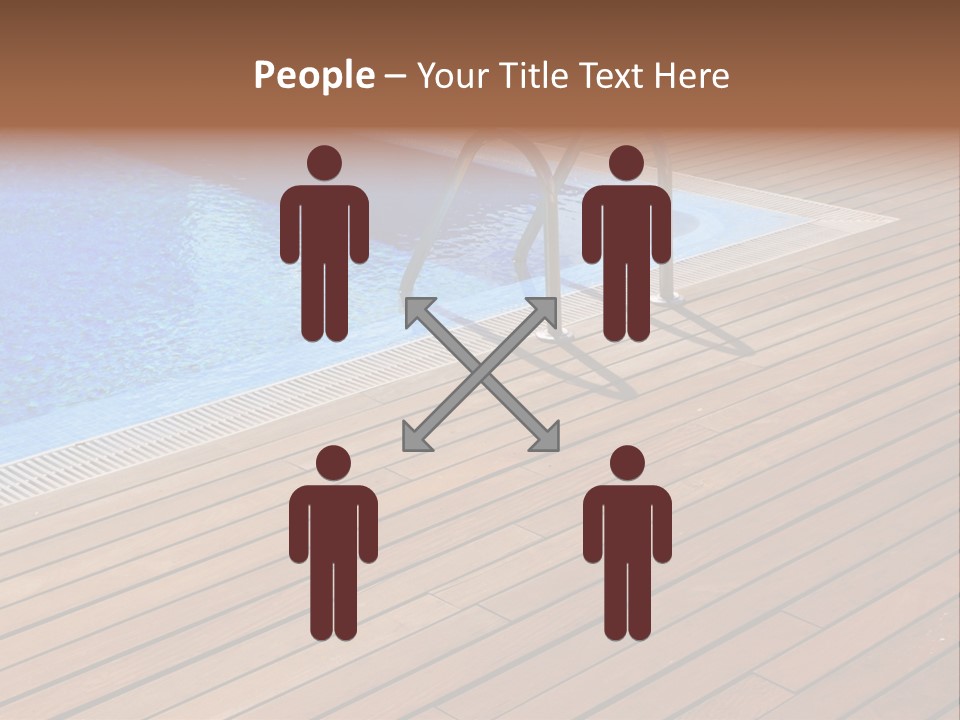 Deck Cement Tranquil PowerPoint Template