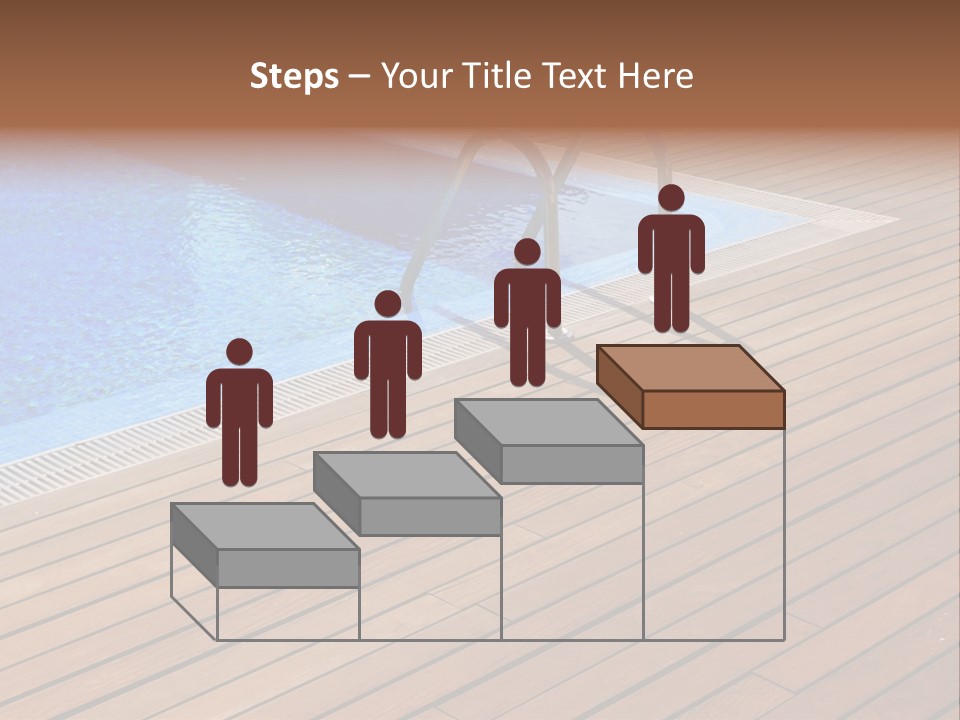 Deck Cement Tranquil PowerPoint Template