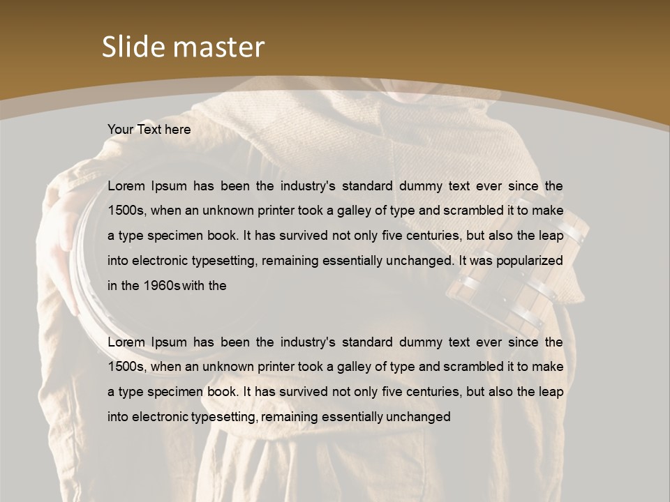 Monk North Church PowerPoint Template
