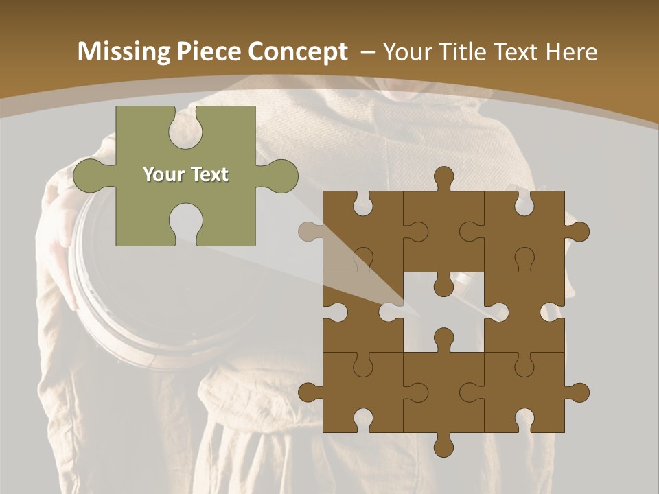 Monk North Church PowerPoint Template