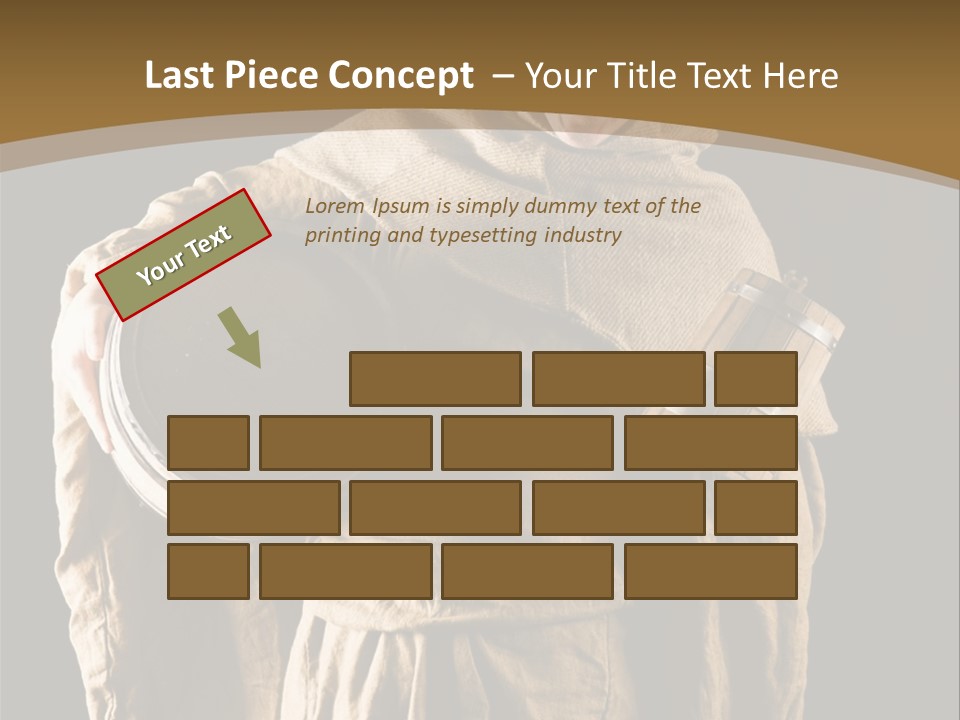 Monk North Church PowerPoint Template