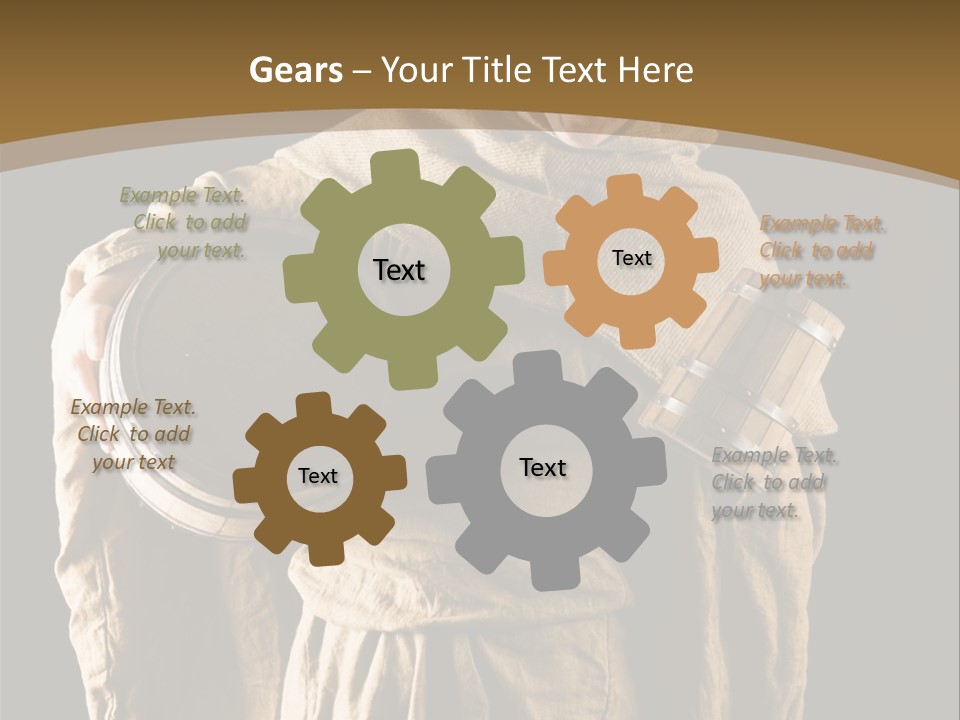 Monk North Church PowerPoint Template