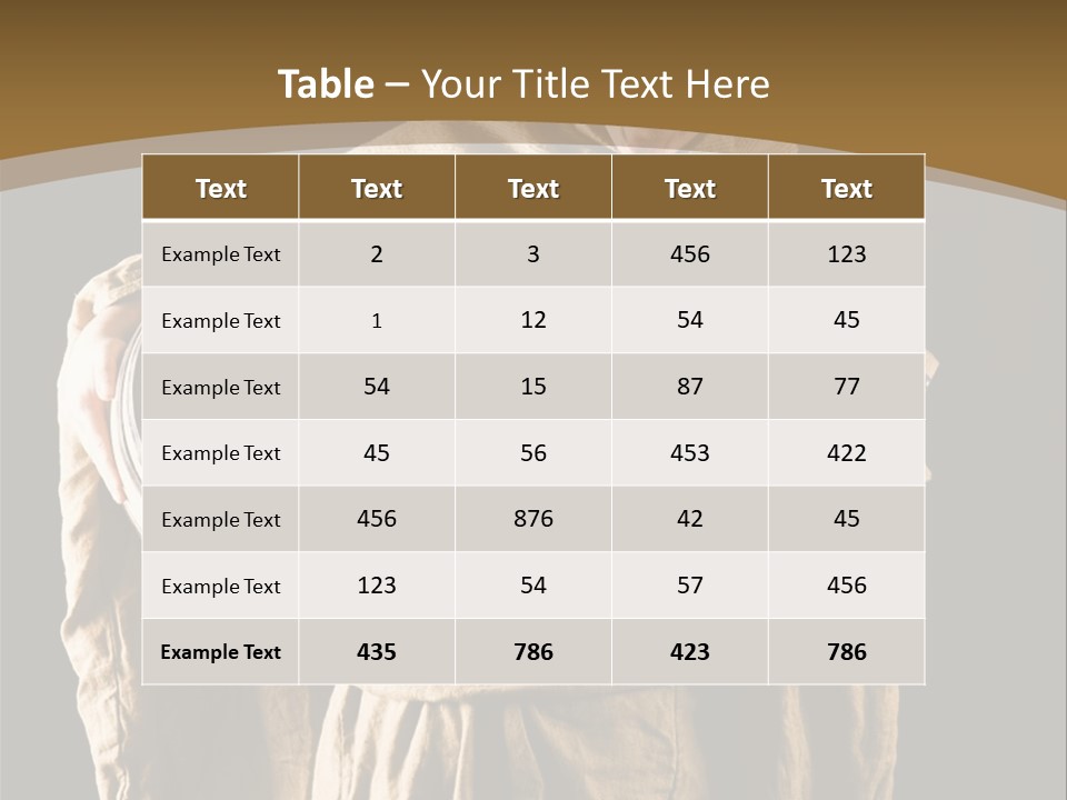 Monk North Church PowerPoint Template