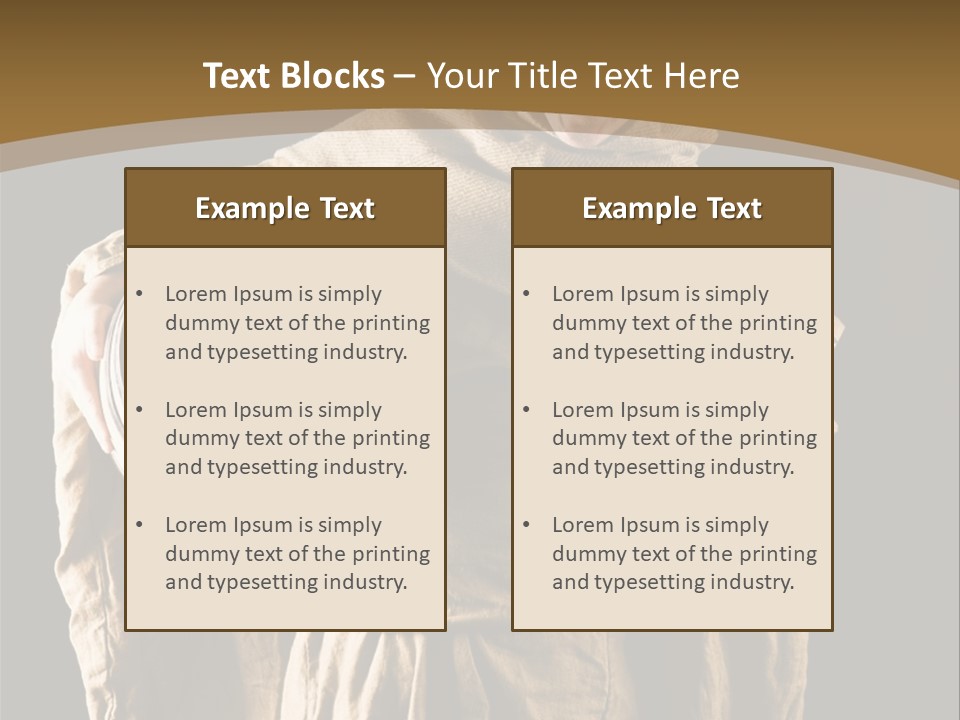 Monk North Church PowerPoint Template