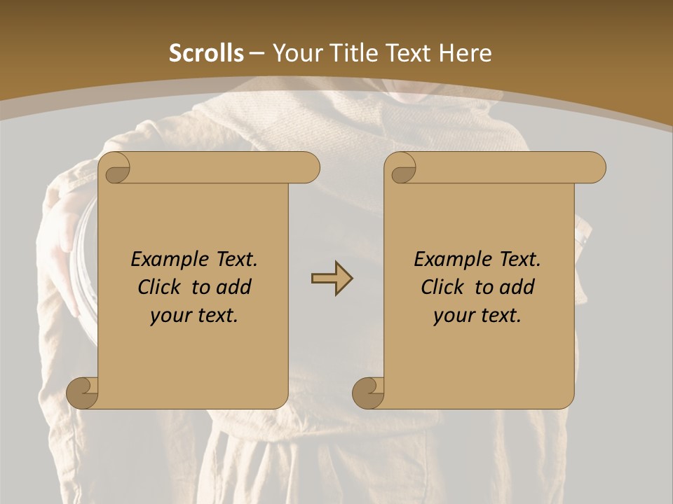 Monk North Church PowerPoint Template