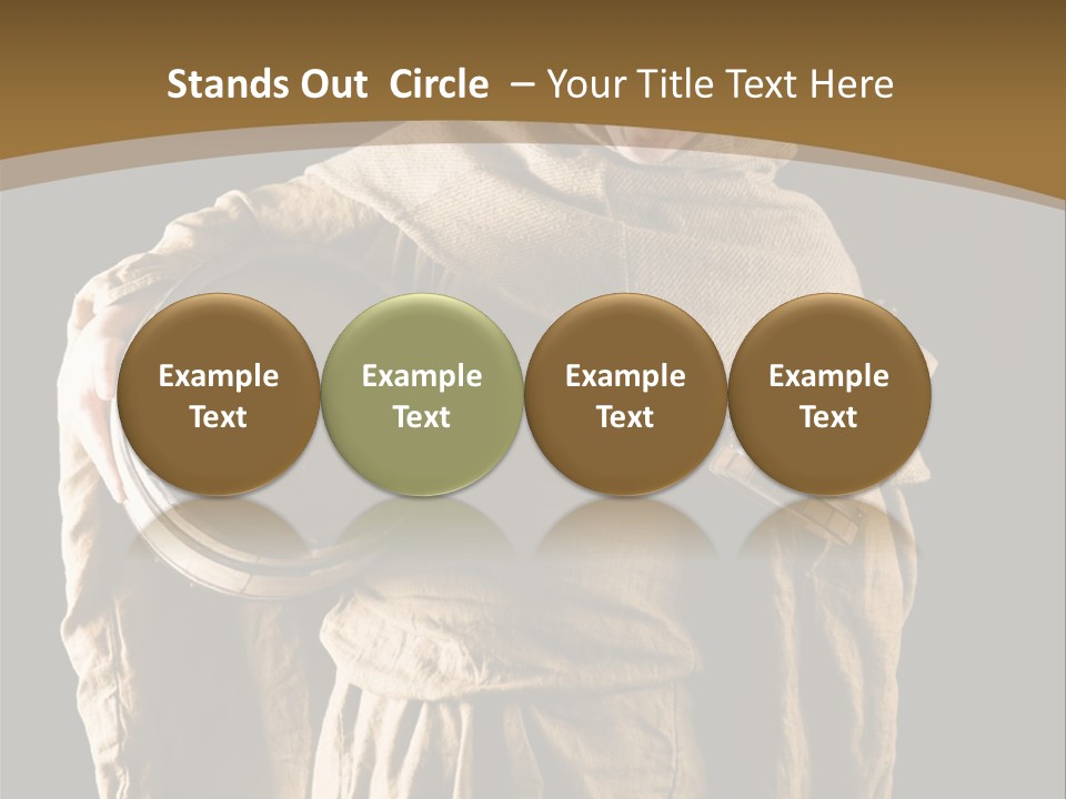 Monk North Church PowerPoint Template
