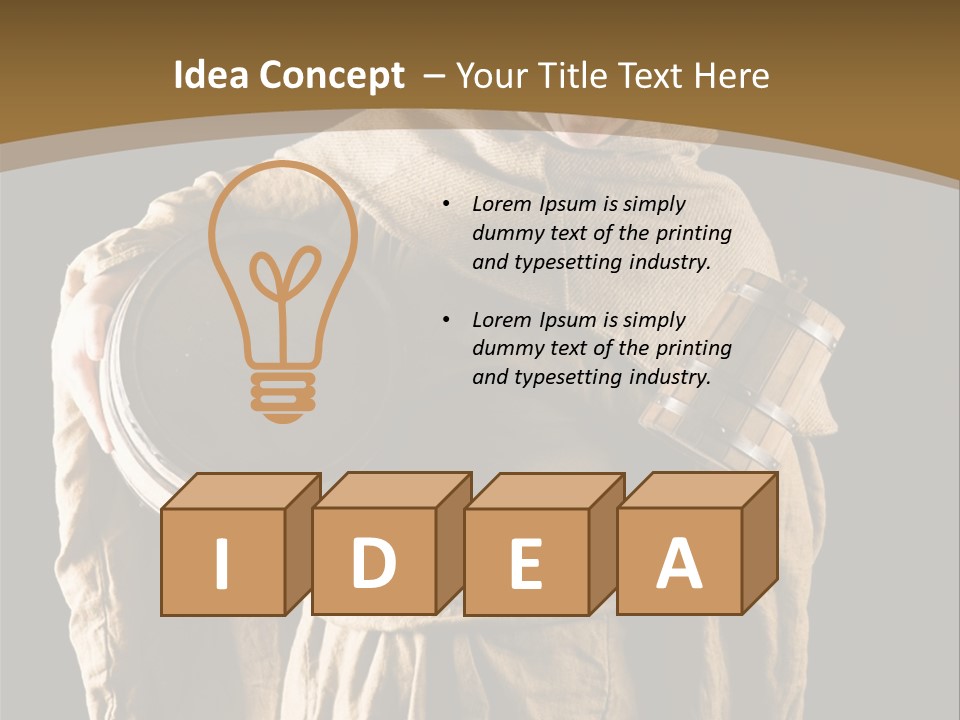 Monk North Church PowerPoint Template