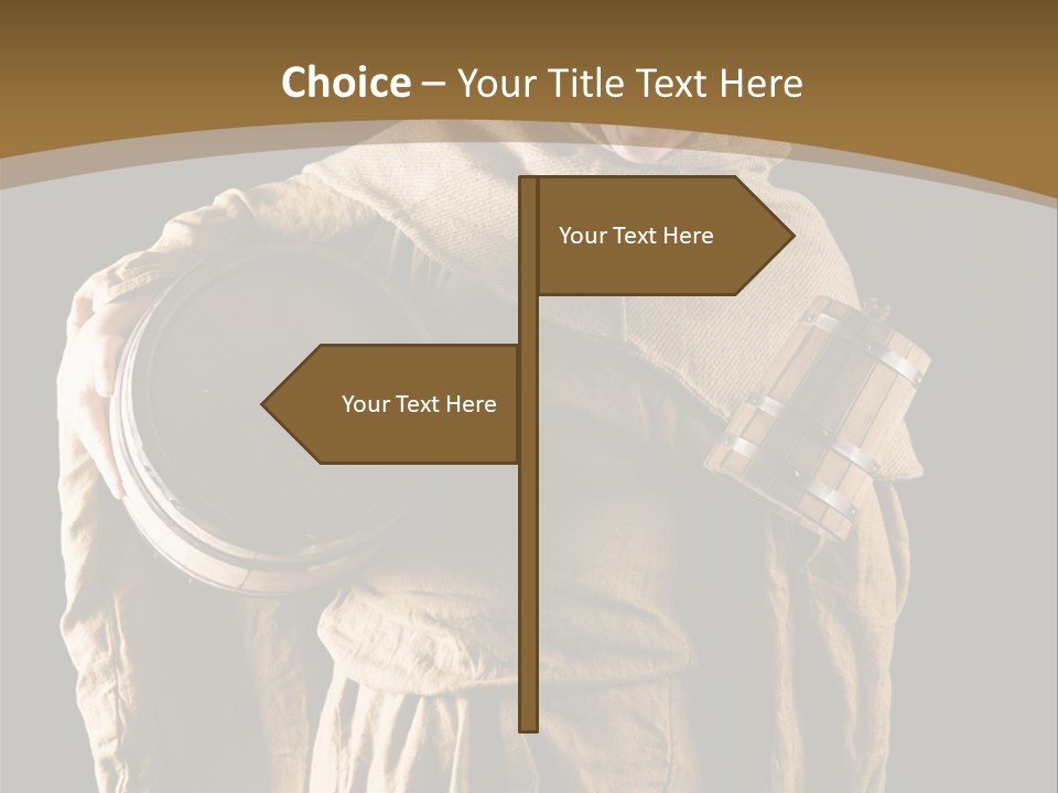 Monk North Church PowerPoint Template