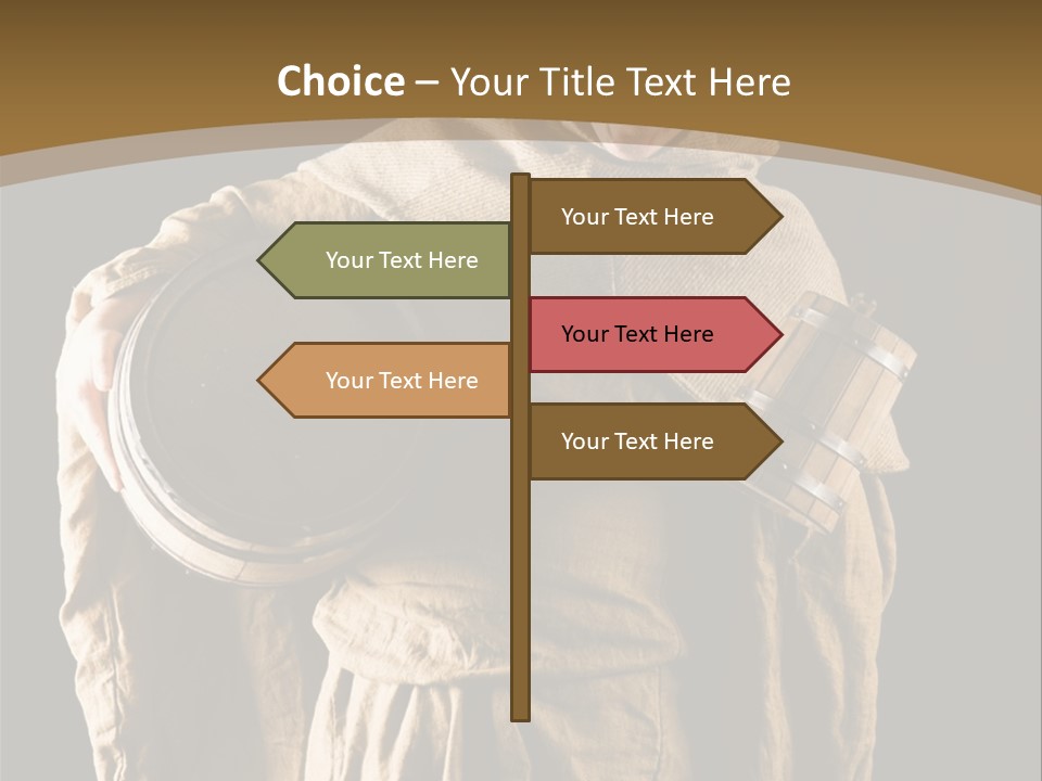 Monk North Church PowerPoint Template