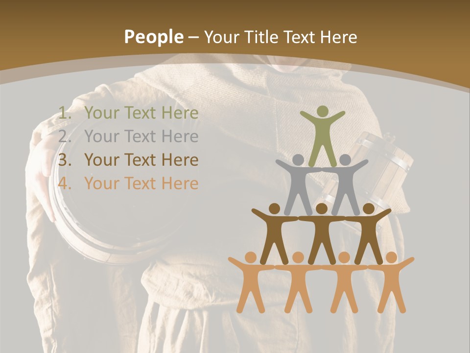 Monk North Church PowerPoint Template