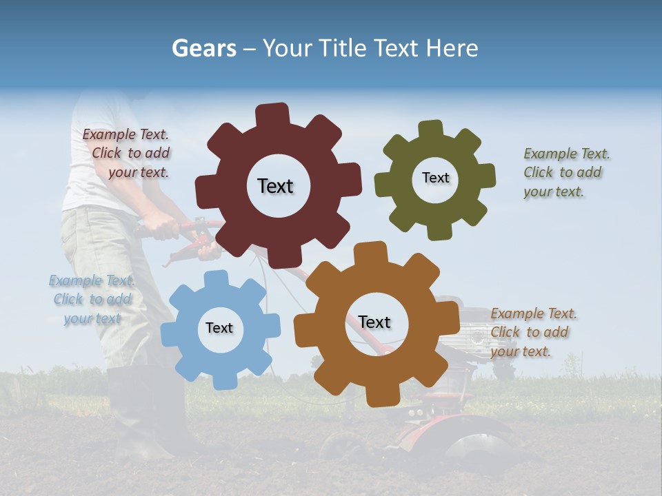 Clouds Summer Soil PowerPoint Template