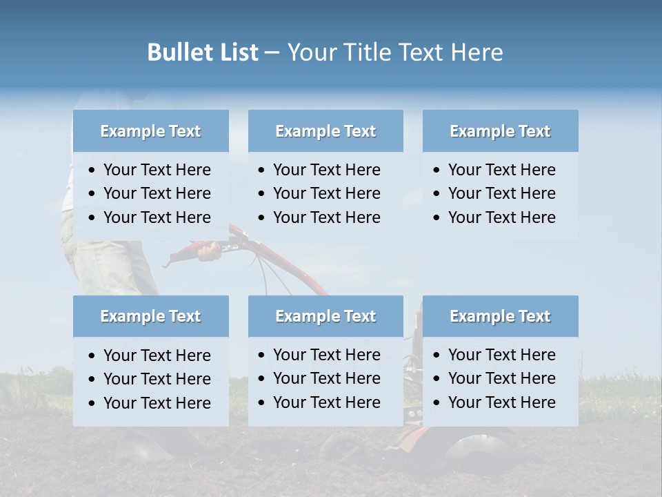 Clouds Summer Soil PowerPoint Template