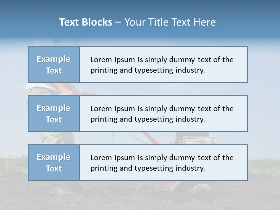 Clouds Summer Soil PowerPoint Template