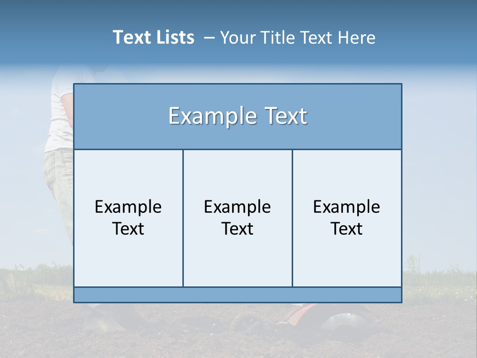 Clouds Summer Soil PowerPoint Template