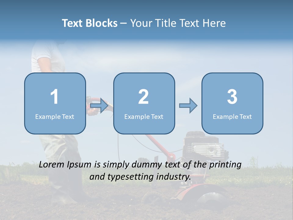 Clouds Summer Soil PowerPoint Template