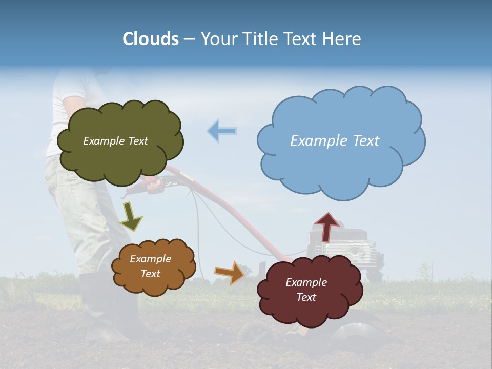 Clouds Summer Soil PowerPoint Template