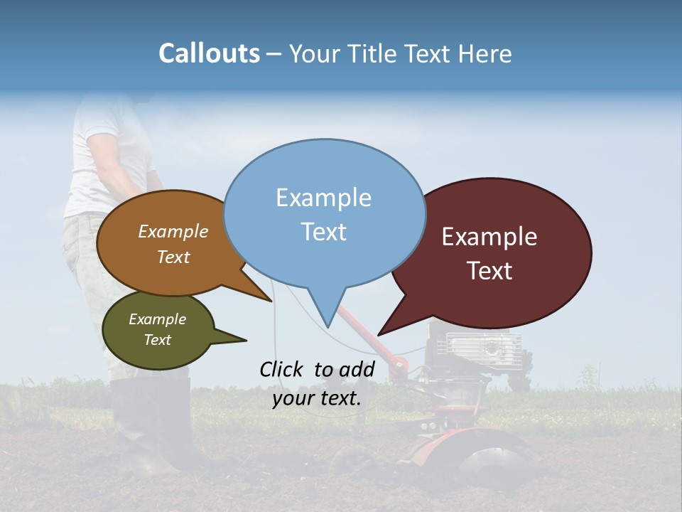 Clouds Summer Soil PowerPoint Template