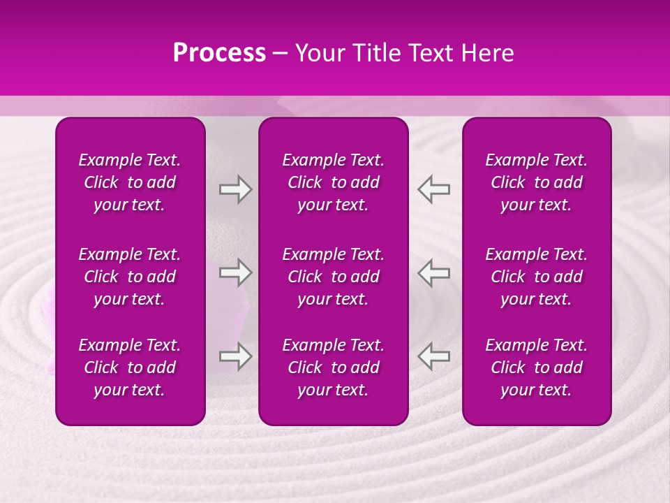 A Pink Flower Sitting On Top Of A Pile Of Rocks PowerPoint Template