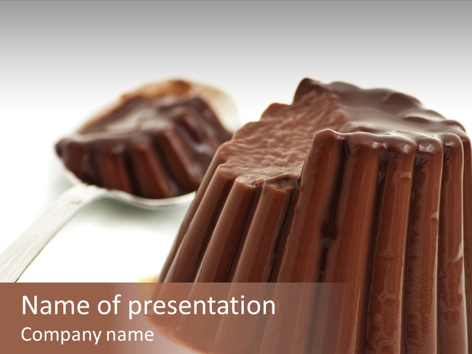 Sweet Tasty Exquisite Presentation PowerPoint Template
