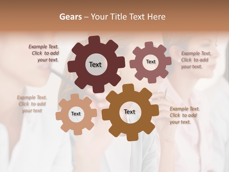 Father Tenderness Newborn PowerPoint Template