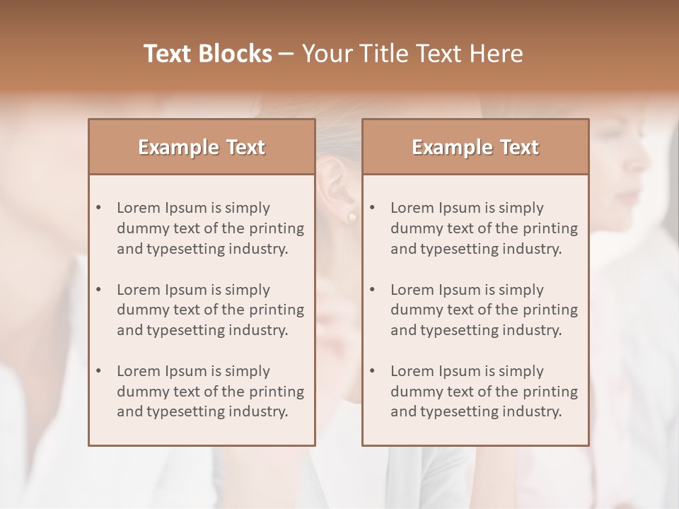 Father Tenderness Newborn PowerPoint Template