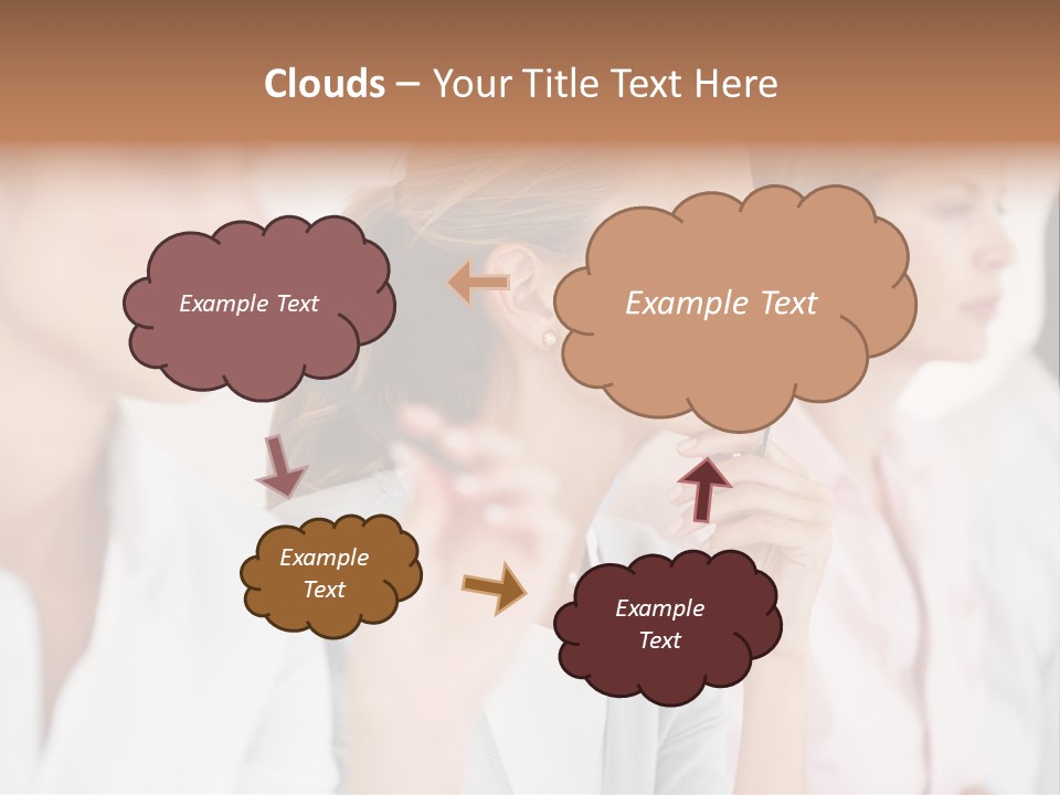 Father Tenderness Newborn PowerPoint Template